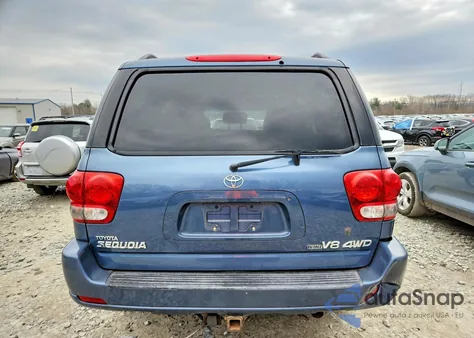 2007 Toyota Sequoia Sr5 из США, поврежденный, VIN 5TDBT44A07S287440
